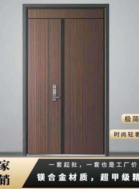 国标库存防盗门标准尺寸当天选好当天发货铸铝门别墅大门防火门