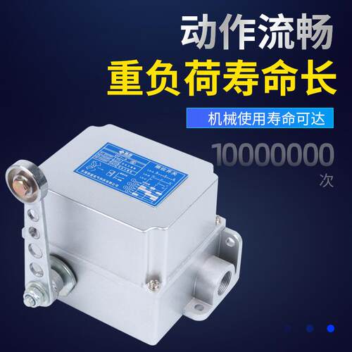 厂家 行程限位开关DF1-A/B 重负荷限位器 可调转臂滚轮摆杆式