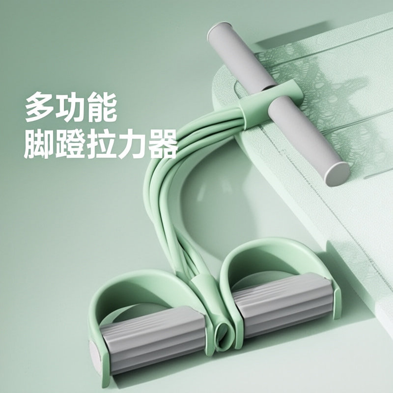 拉力绳家用健身女字拉力器女开背弹力带拉伸瑜伽健身锻炼手臂