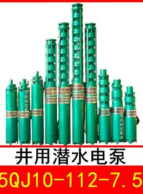 175QJ10-112井用潜水电泵深井泵QJR热水泵农用灌溉