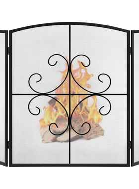 Gtongoko 3 面板壁炉屏幕 48 英寸宽 x 29 英寸高(约 121.9 厘米