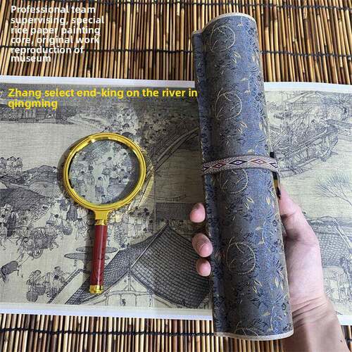 张选《清明河图全图》、《十大名画》、《国中堂书画》、《客厅卷