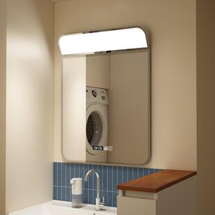 智能镜子led镜前灯光除雾304不锈钢壁挂墙式 卫浴室柜包豪斯中古风