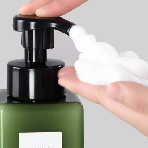 Foaming bottle for facial cleanser, foam dispensing bottle f