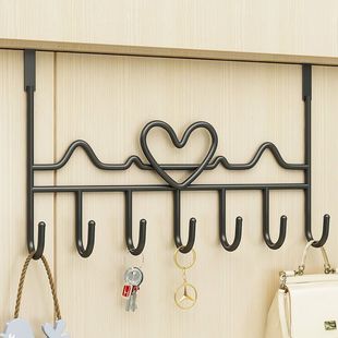 门后挂钩挂衣架免打孔无痕衣帽钩宿舍门后置物门陶琪