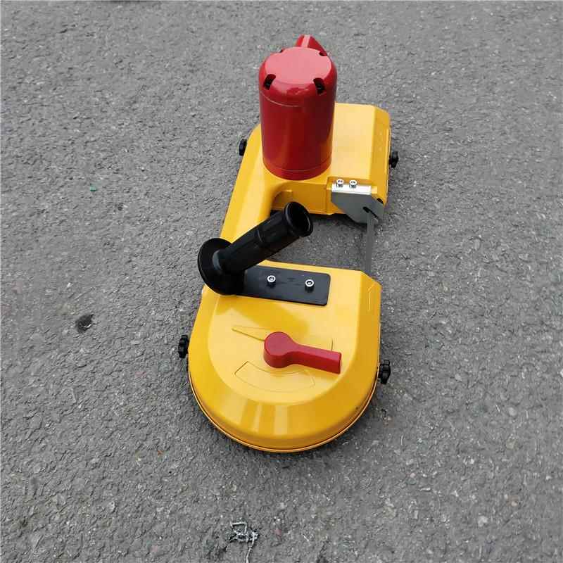 FDJ-1式20型气动线锯矿用LMS风动带锯2油2型0钢轨槽钢工字钢管切