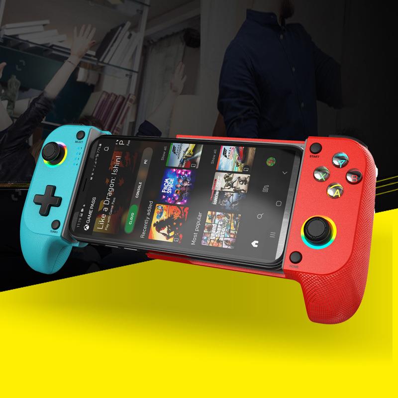 适用IOS/NS/PC/安卓手机蓝牙无线游戏手柄赛太克拉伸手机游戏手柄