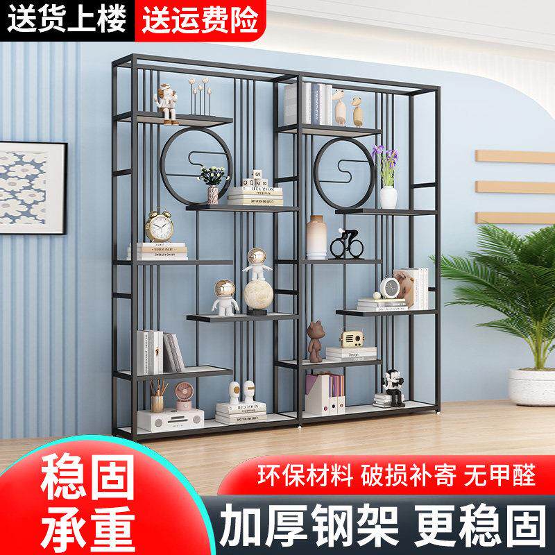 产品展示柜办公室多层样品展示架屏风隔断美容院货架化妆品展示柜