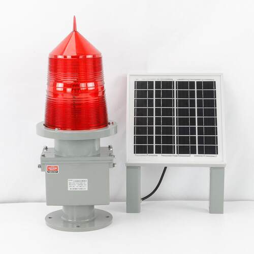 太阳能航空障碍灯STGZ-155 LED航标灯高楼铁塔桥涵警示航空信号灯