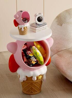 Hx2225新款0网女款床头柜卧室小茶几儿童红房孩aX532JTE替代创意