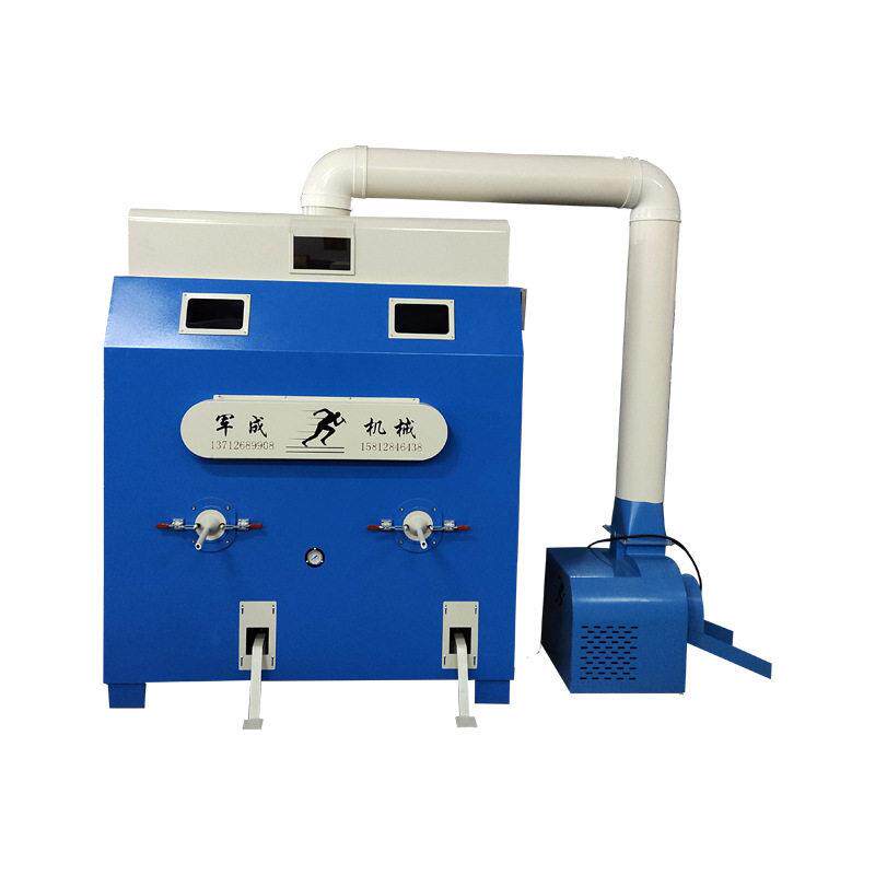 泰迪熊毛绒玩具填充棉机械组合公仔棉破碎机送棉机充棉机