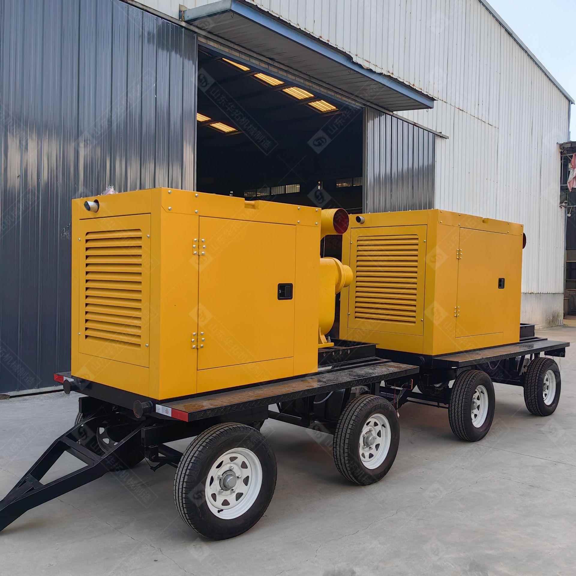 自吸泵增压水泵 移动防汛设备 防汛泵车自吸水泵家用柴油自吸泵