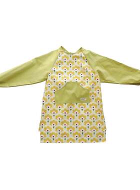 冬原创家居季外围穿罩衣女袖新厨房家用长防水艺术时尚画画款长袖