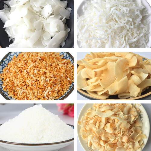 椰子系列马来西亚椰子脆片椰子脆块椰丝椰蓉椰粒零食原料拿样