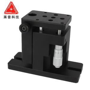 精密手动升降台Z轴位移工作平台垂直调整平移台光学实验移动滑台