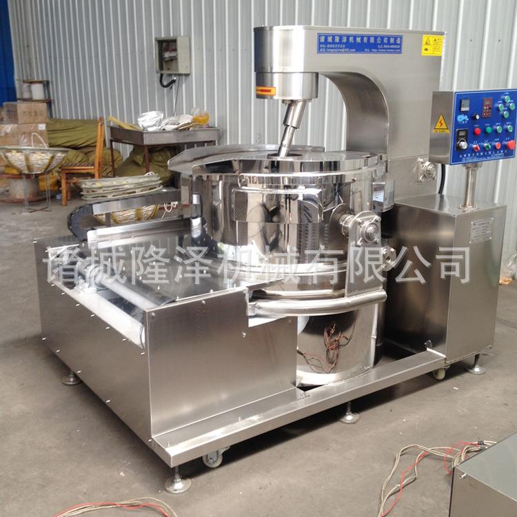 液花化气圆形爆米 巧克力球形爆米花机 可连续工爆作米锅花机炒锅