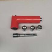 新款 直角拆卸旋耕机刀片90度L型拐弯气动电动联动弯头快速扳手