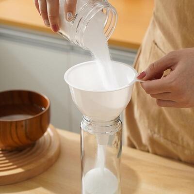 Kitchen Large Diameter Funnel for Oil and Wine Dispensing, H