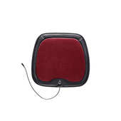 汽车坐垫冬季 加热座垫点烟器接口石墨烯发热保暧毛绒面料方垫