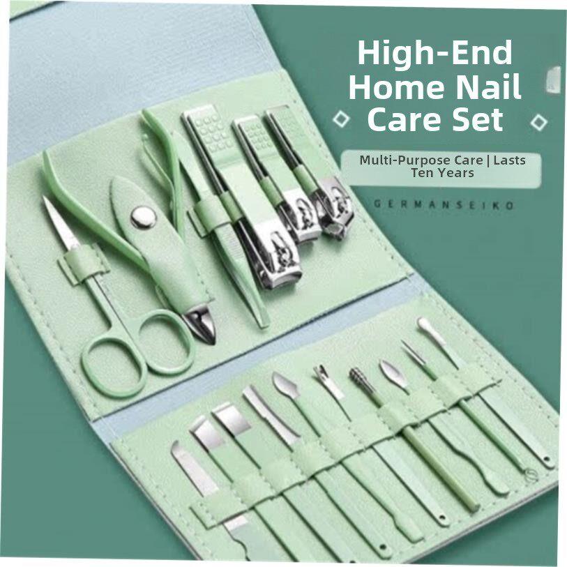 manicure set nail cutter manicure指甲刀套装 Cuticle Nipper - 实物图