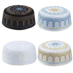 礼拜帽回男士回族帽子男民族风回回2022年新款回民休闲回族帽出游