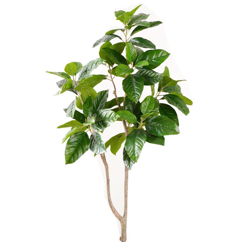 绿色橡胶树仿真植物盆栽室内盆栽植物假树居家落地装饰造景叶子