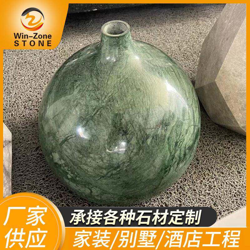 LED灯大理石配件石材工艺品 大量供应酒店家用大理石灯具底座