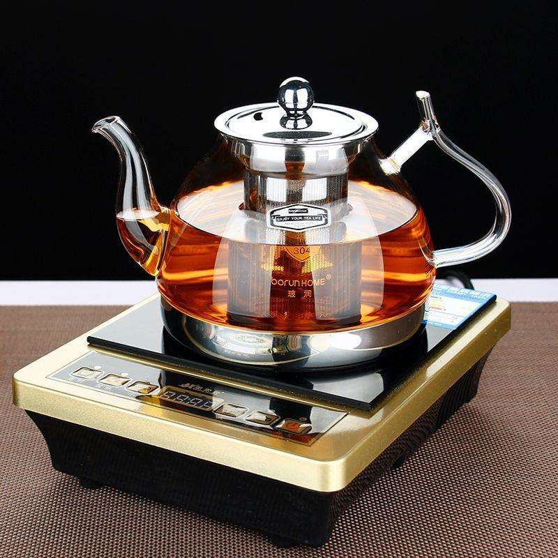 电磁炉玻璃茶壶过滤煮茶器加厚耐热烧水茶炉电陶炉专用泡茶壶套装
