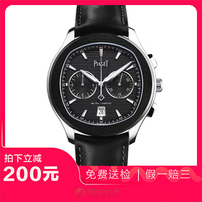 捡漏95新伯爵POLO系列腕表精钢计时自动机械机芯男表手表G0A42002