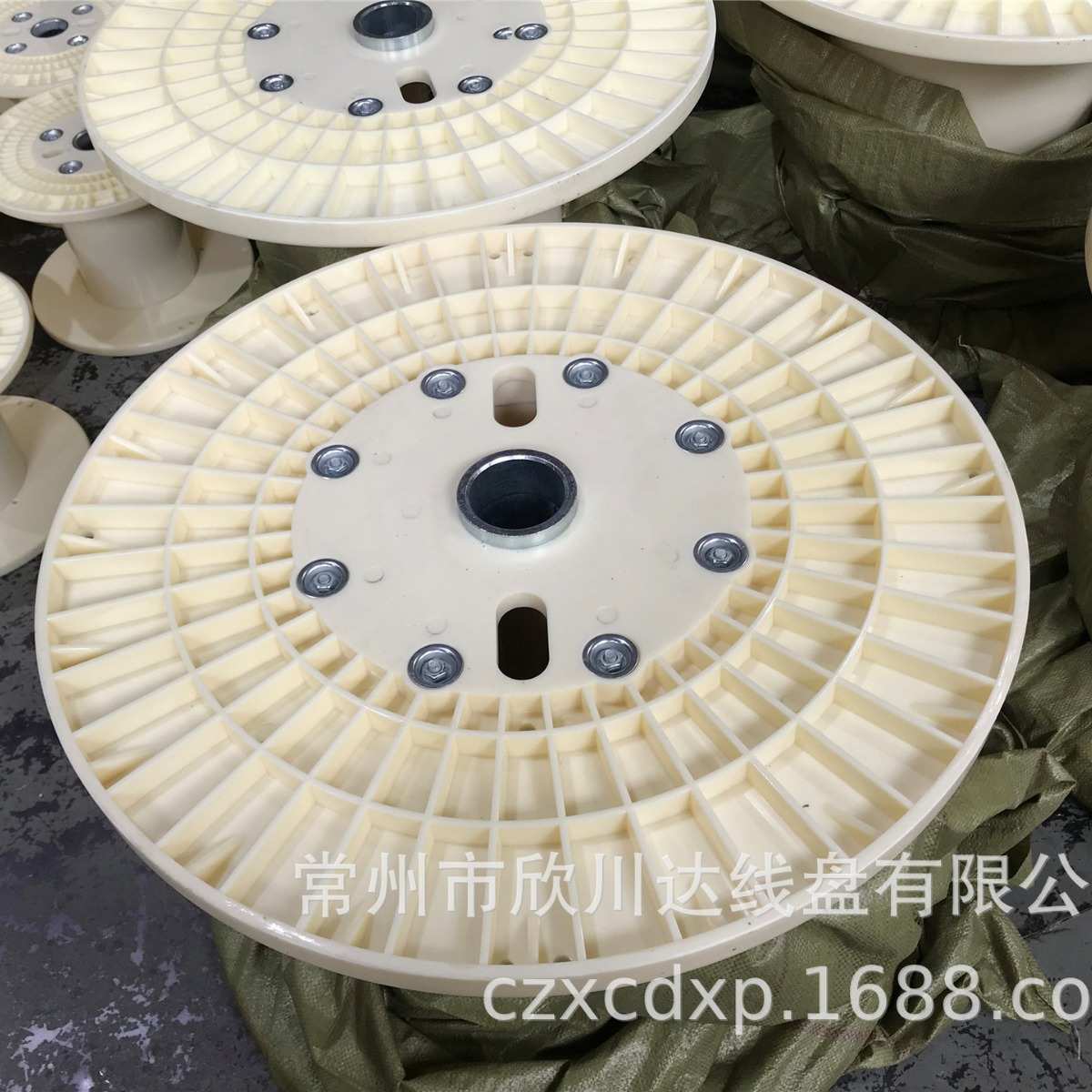 PN800B塑胶加强型电缆收线盘 高绞线卷线工字轮