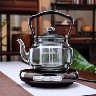 茗凤祥电陶炉煮茶壶茶泡094专用电茶热烧水壶玻煮器家用小型璃煮
