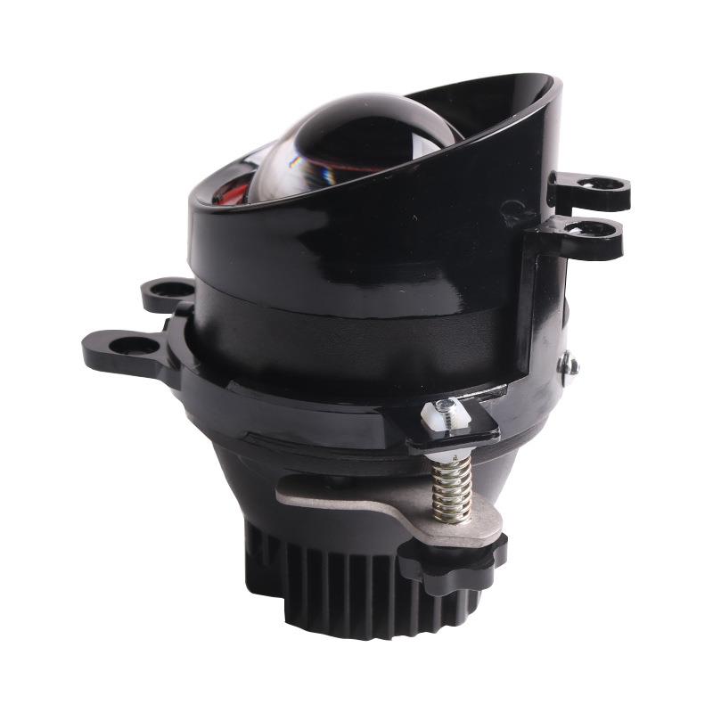 三为车灯SANVI 3寸LED雾灯双光透镜35W 6000K 3000K丰-田支架雾灯