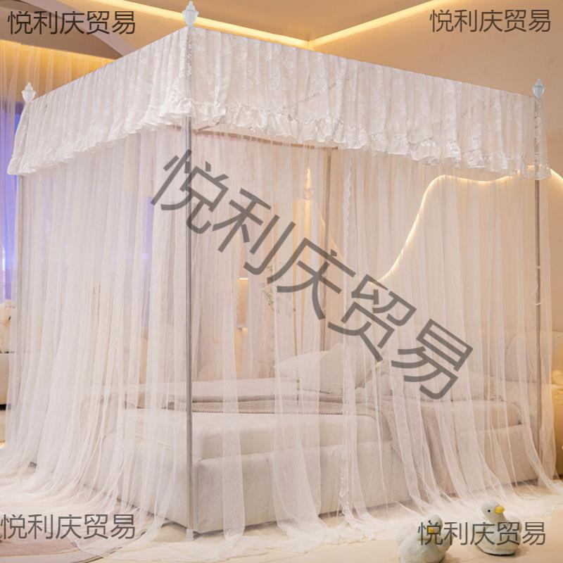 家用米加厚0纹双米人床1210259579262m8x卧室x2米2新1款帐子蚊帐