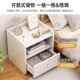 床柜简易头小床边收纳型柜家用卧室迷你床置物架简头约NYH现代储