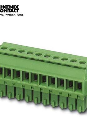 菲尼克斯PCB连接器插头带法兰MCVR1,5/3-STF-3,81-1828359