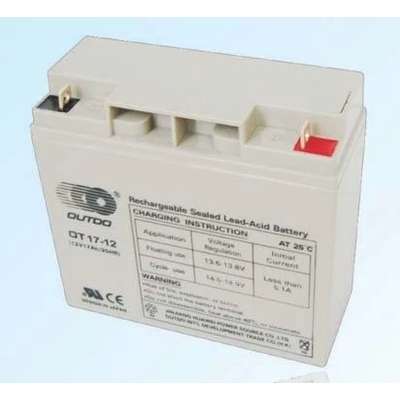 奥特多蓄电池12SV17UH奥特多OT17-12P专用电池免维护蓄A电池 ENB