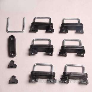 IGA汽车车顶行李架配横件杆横杠通用行李固定夹框扣卡夹子爪子支