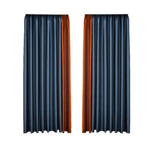 窗帘全遮光隔热防晒布拉格成品窗帘简约现代卧室客厅遮阳布 艺窗