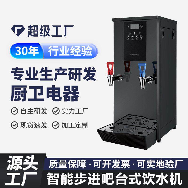 跨境电热开水器大容量开水机奶茶热水器全自动烧水器吧台式饮水机