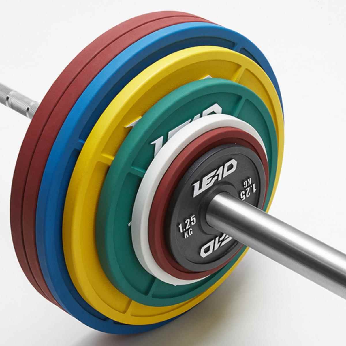 力量举竞赛片 调重杠铃片 隶德体育 深蹲卧推硬拉铁片钢片