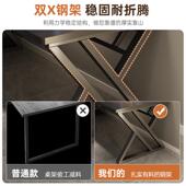 卧室小型书桌简易台式 电脑桌台式 家用桌子办公桌电竞桌椅套装 申恒