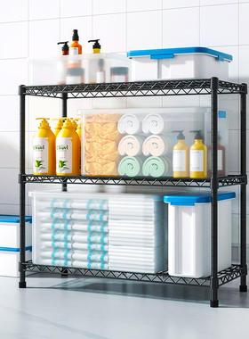 新品卫生间置物架3层落LAQ地水防分收纳整锈理架毛防巾浴巾层浴室