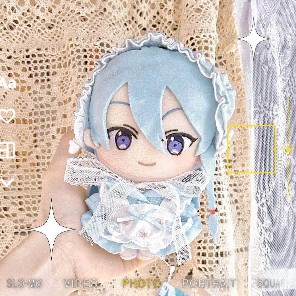 原创10/15/20CM棉花娃娃衣服海星体努努玩偶可爱娃衣裙现货包邮