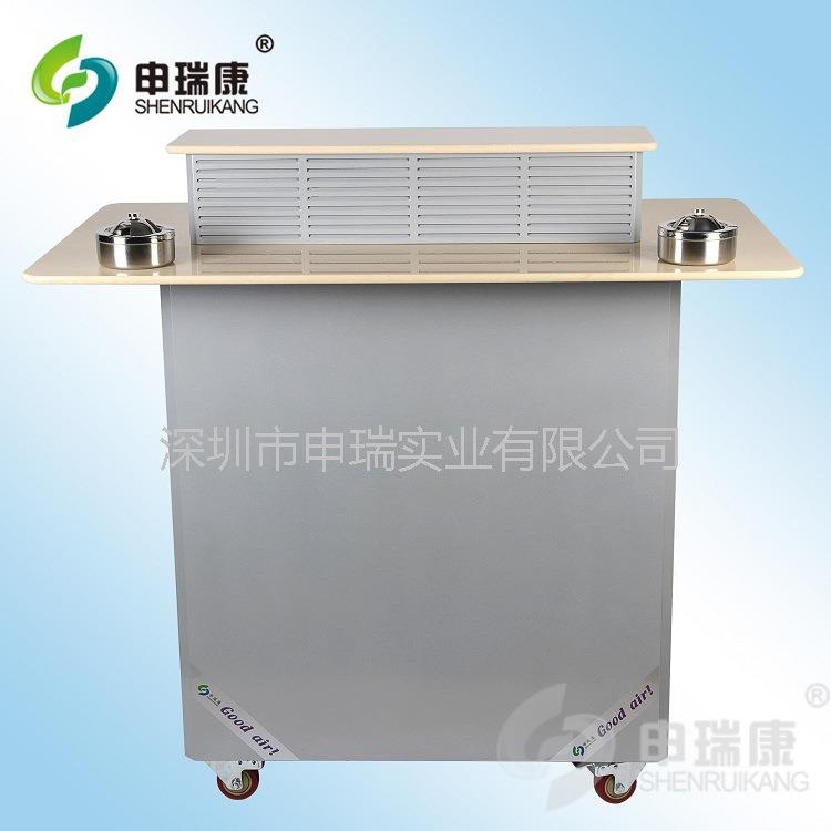 云南保山腾冲文明吸烟室专用香烟烟雾空气净化机器设备分烟机厂家