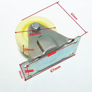 推轻型1.寸2寸轮2.CW745寸3寸工业定向万象轮静音脚轮万向5带刹车