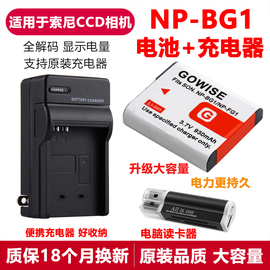 适用于索尼dsc-h3h7h9h10h50t20t100相机，np-bg1电池+充电器