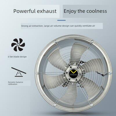 不锈钢轴流风机304耐高温铝叶片220V380V大风量防腐风机Sfg风管行