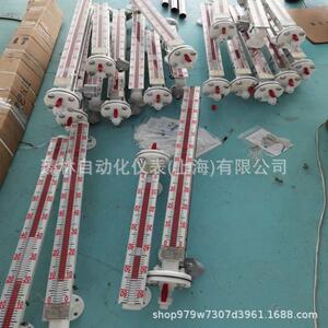 磁翻板液位计带磁致伸缩远传4-20mA磁性浮子液位计