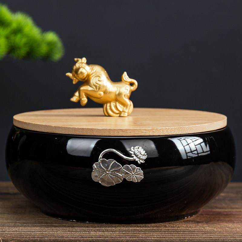 茶洗带盖牛气冲天陶瓷笔洗杯洗碗茶桶茶渣缸家用功夫茶具茶道配件,餐饮具,茶道/零配,淘宝优惠券,粉丝福利购,淘宝优惠卷