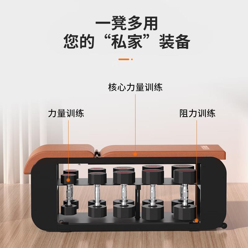 普力艾 哑铃凳多功能卧推凳家用健身凳健身椅仰卧起坐训练健身岛